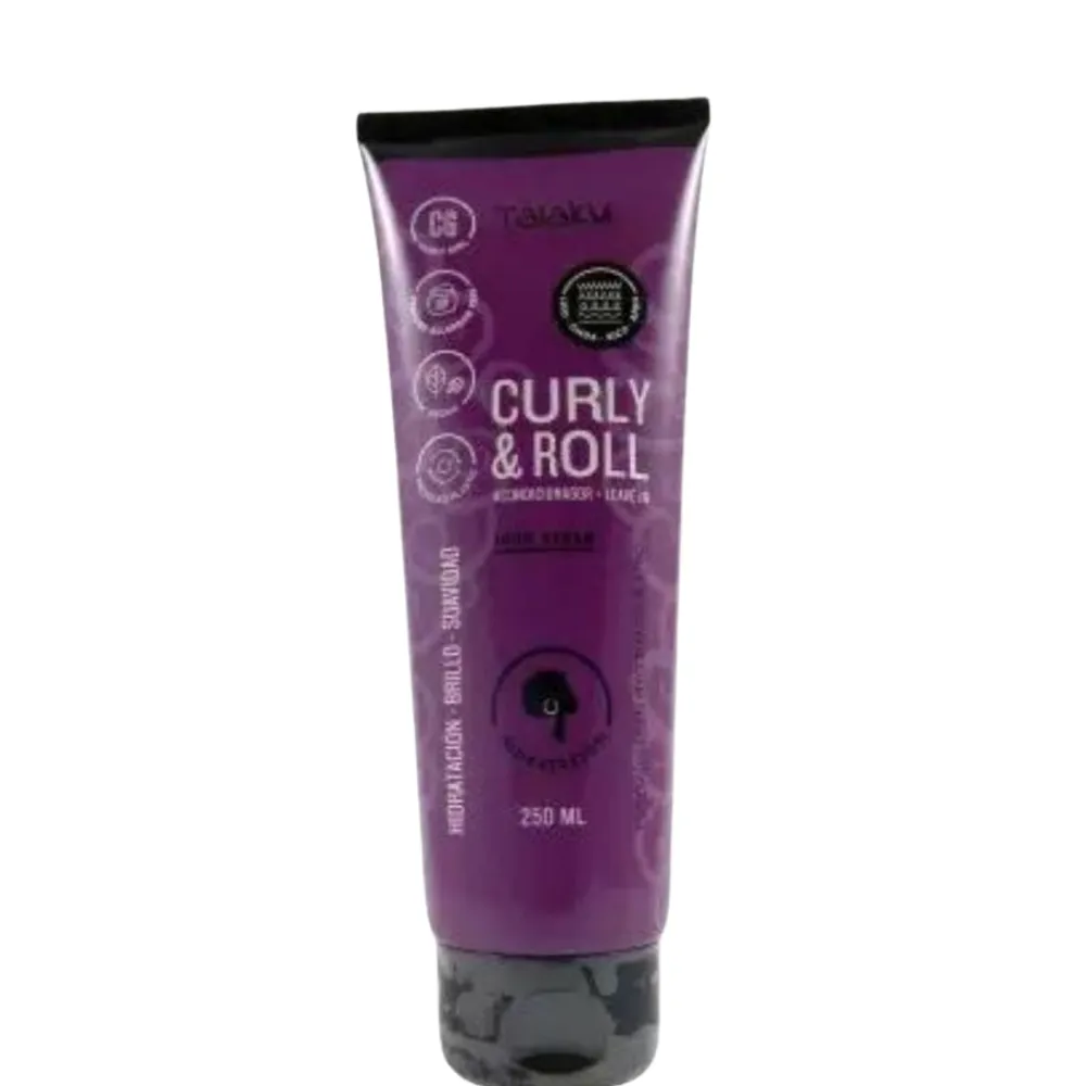 Talaku Acondicionador + Leave In Curly and Roll 250ml - Imagen 1